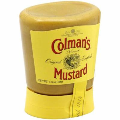 Colmans Squeeze Mustard, 5.3 oz, (Pack of 6)