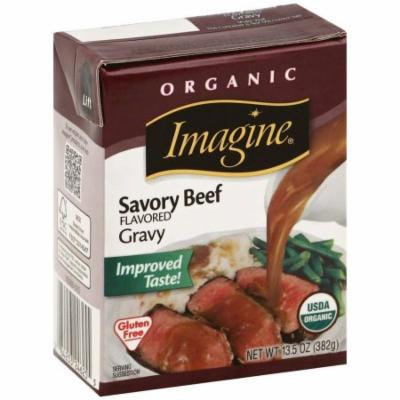 Imagine Organic Savory Beef Flavored Gravy, 13.5 oz., (Pack of 12)