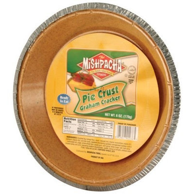 MISHPACHA Graham Pie Crust, 6-Ounce Tins (Pack of 6)