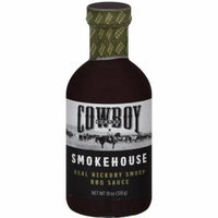 Cowboy Charcoal Hickory Smoke Bbq Sauce, 18 oz, (Pack of 6)