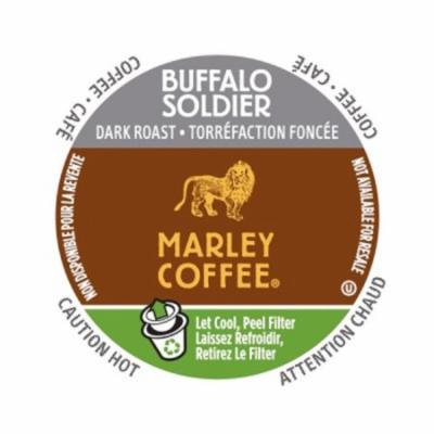Marley Coffee Buffalo Soldier, RealCup Portion Pack For Keurig Brewers, 144 Count