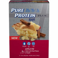Pure Protein Plus Apple Pie Bars, 2.11 oz, 4 count