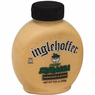 Inglehoffer Creamy Sriracha Horseradish, 9.25 oz., (Pack of 6)