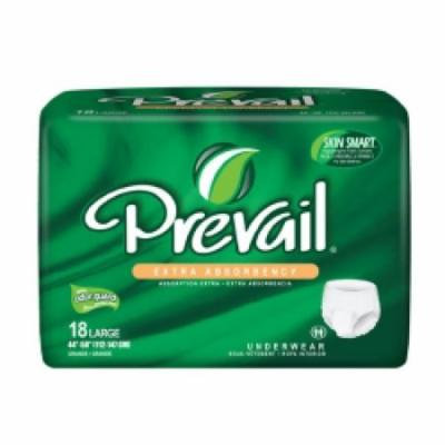 First Quality Absorbent Underwear Prevail Extra Pull On Large Disposable Moderate Absorbency (#PV-513, Sold Per Pack)