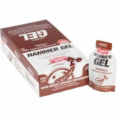 Hammer Gel: Hazelnut Chocolate, 24 Single Serving Packets