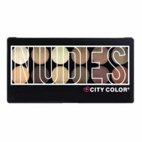 (6 Pack) CITY COLOR Nudes Eye Shadow Palette - 12 Shades