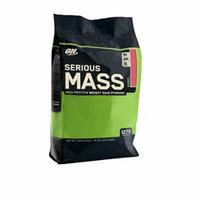 Optimum Nutrition Serious Mass Drink, Strawberry, 12 Pound