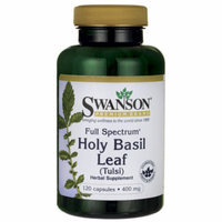 Swanson Full Spectrum Holy Basil Leaf (Tulsi) 400 mg 120 Caps