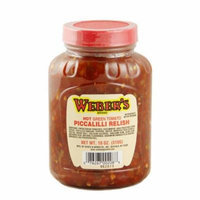 Buffalo's Own Weber's Brand Hot Green Tomato Piccalilli Relish 18oz.