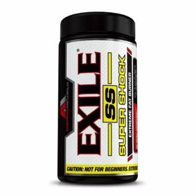 American Muscle Exile Super Shock - Extreme Fat Burner, 30 Capsules