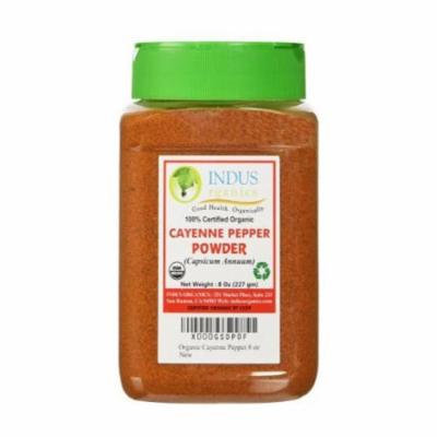 Indus Organics Red Pepper/Cayenne Pepper Powder, 8 Oz