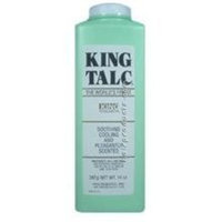 King Talc 9oz Talcum Soothing Cooling Scented Powder by King Research