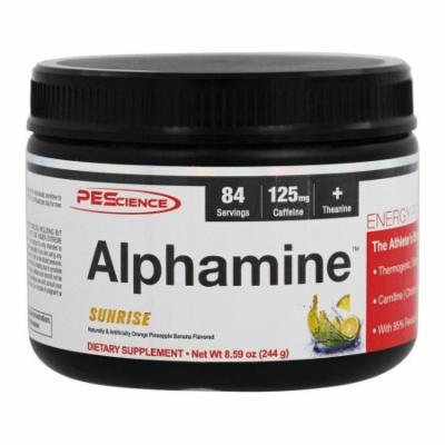 PEScience - Alphamine Energy Powder Sunrise - 8.59 oz.