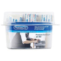 PhysiciansCare First Aid Bandages, Assorted Sizes, Box Of 150