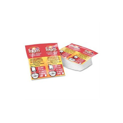 Folgers Premeasured Regular Coffee Packs, .9oz Packs, 42/Carton