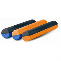Aeromat 33872 12 in. Elite Dual Color Foam Roller- Blue- Gray