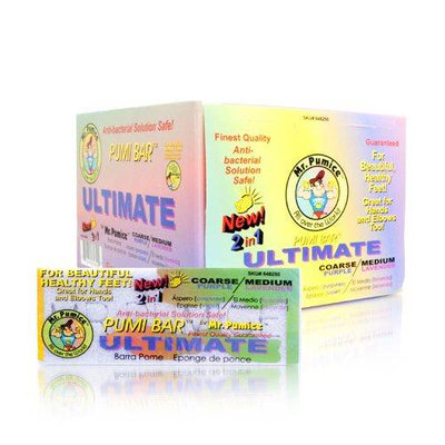Mr. Pumice Pumi Bar Ultimate (Coarse/Green - Medium/Lavender) 1 Bar