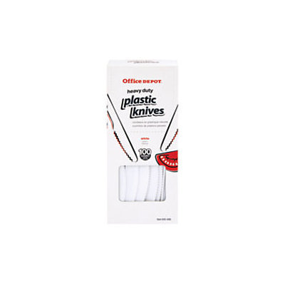 Office Depot(R) Brand Medium-Length Polystyrene Knives, Pack Of 100