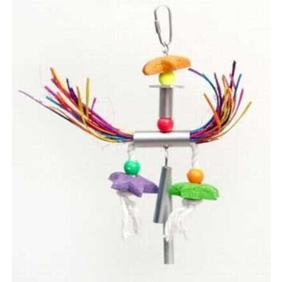 Prevue Pet Products BPV62520 Chime Time Bird Toy, Small/Medium, Windy