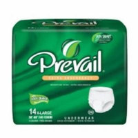 First Quality Absorbent Underwear Prevail Extra Pull On X-Large Disposable Moderate Absorbency (#PV-514, Sold Per Pack)