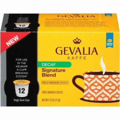 Gevalia Gevalia Decaf Signature Blend K Cups, 4.12 OZ (Pack of 6)