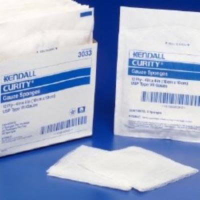 COVIDIEN Sponge Dressing Curity Gauze 8-Ply 2 X 2