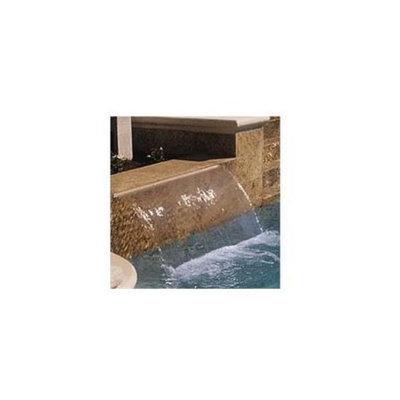 Zodiac 1204003 4 Ft. Sheer Descent Waterfall With 6 inch Extended Lip, White