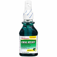 Walgreens Oral Relief Sore Throat Spray