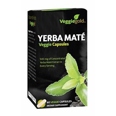 VeggieGold Yerba Mate Veggie Capsules, 60 Count