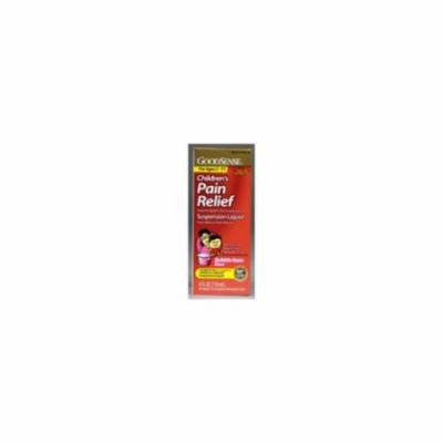 Good Sense Acetaminophen Children's Pain Reliever Oral Suspension Liquid, Bubble Gum 4 oz