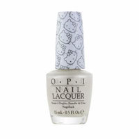 OPI Nail Lacquer, OPI Hello Kitty Collection, 0.5 Fluid Ounce - Kitty White H80