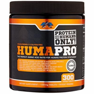 ALR Industries Humapro Tabs, Protein Matrix Formulated for Humans, Waste Less. Gain Lean Muscle, 300 Tabs