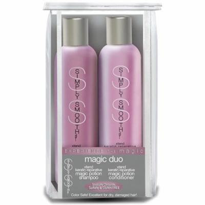 Simply Smooth Magic Duo 250ml,250ml Xtrend Keratin Reparative Shampoo & Conditioner