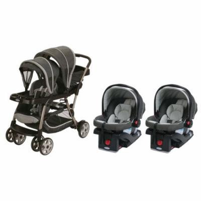 Graco Ready2Grow Click Connect Double Travel System, Glacier