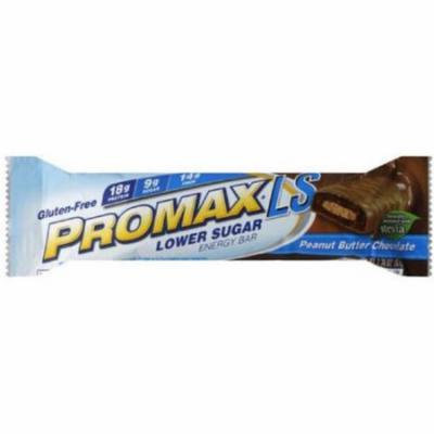 Promax Lower Sugar Peanut Butter Chocolate Energy Bar, 2.36 oz., (Pack of 6)