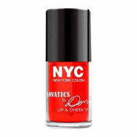 (3 Pack) NYC Lovatics by Demi Lip ; Cheek Tint - Cheeky Red