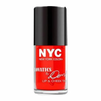 (3 Pack) NYC Lovatics by Demi Lip ; Cheek Tint - Cheeky Red