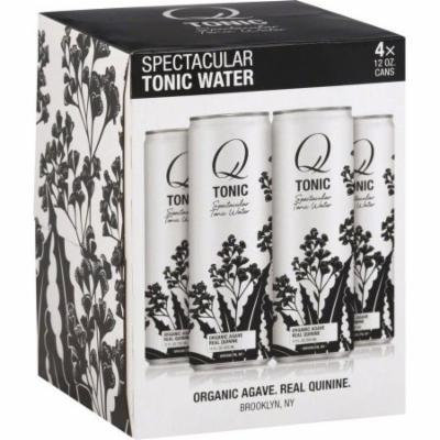 Q Tonic Tonic Water, 12 fl oz, 4 Pack, (Pack of 6)