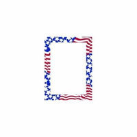 Great Papers 970130 Stars & Stripes Letterhead - 80 Sheets/Pack