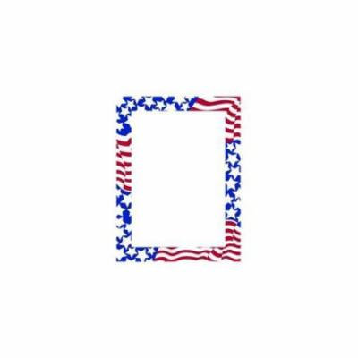 Great Papers 970130 Stars & Stripes Letterhead - 80 Sheets/Pack