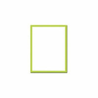 Great Papers 2013064 Lime Scalloped Dots Letterhead - 80 Sheets/Pack