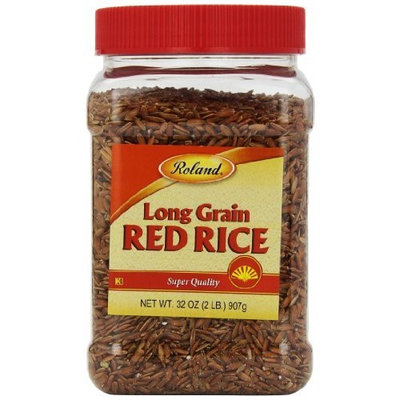 Roland Long Grain Red Rice, 32-Ounce Jars (Pack of 4)