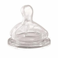 Bebe Confort Silicone Teat 2 Pack - Fast Flow