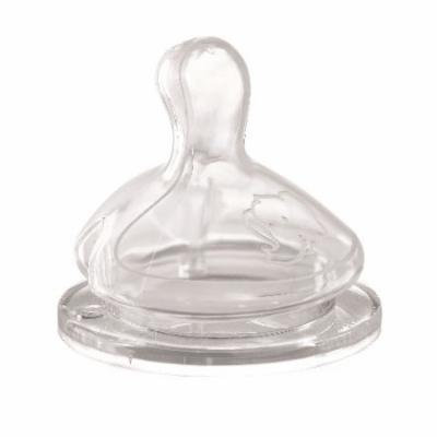 Bebe Confort Silicone Teat 2 Pack - Fast Flow