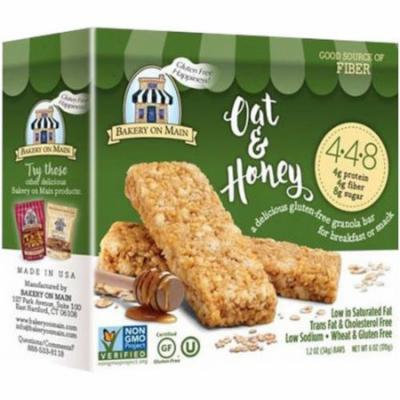 Bakery On Main Oats & Honey Granola Bar, 6 oz, (Pack of 6)
