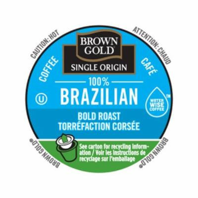 Brown Gold Coffee 100% Brazilian, RealCup Portion Pack For Keurig Brewers, 48 Count