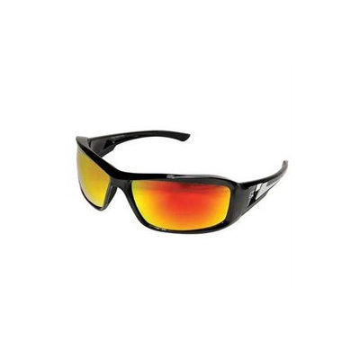Wolf Peak International Edge XBAP119 Wolf Peak Brazeau Safety/SunGlasses, Black/Aqua Precision Red Lens
