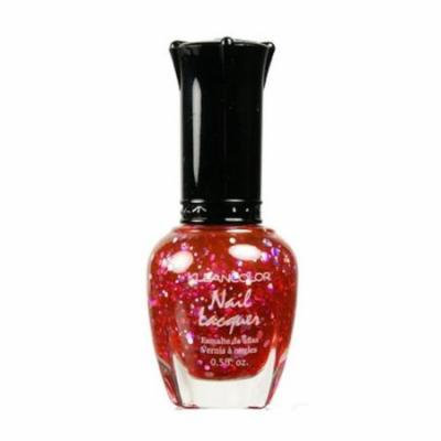 Kleancolor Nail Lacquer Fuchsia Glitter 39