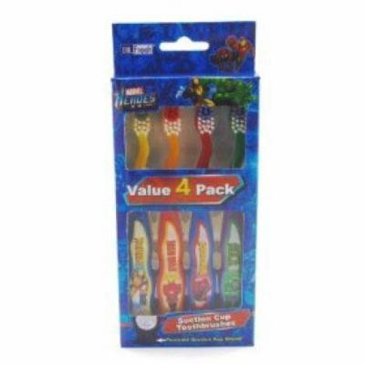 Dr. Fresh Toothbrush 4's Marvel Heroes 6 package (24 total toothbrushes)
