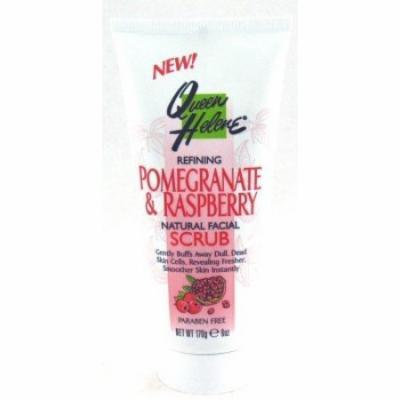 Queen Helene Pomegranate Facial Scrub 6 oz. (3-Pack) with Free Nail File